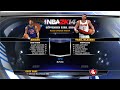 NBA 2k14 Сезон 1999 2000 седьмой тур New York KNICKS Portland TRAIL BLAZERS 