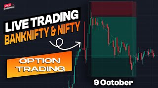 09 October Live Trading | Live Intraday Trading Today | Bank Nifty option trading live | Nifty50