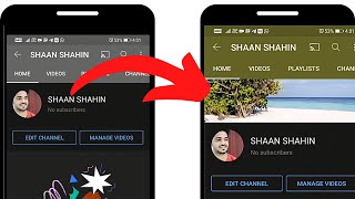 How to Change Youtube Background Photo/Channel Art (Cover Photo) Banner on Android & iOS 2021