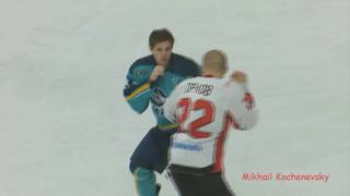 Драка МХЛ  Зубов Алексей - Орлов Сергей Fight Zubov Alexey vs Orlov Sergey