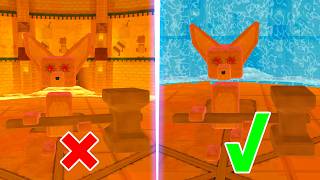 Boss Fennec under a Waterfall - Super Bear Adventure Gameplay Walkthrough
