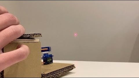 DIY laser turret (using Arduino)