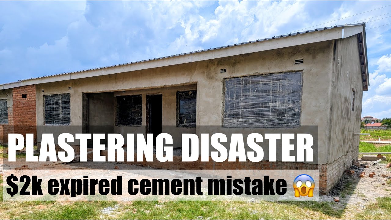 Plastering Disaster, $2k Expired Cement Mistake | Ep. 17 – Building a Home in Zimbabwe While Abroad