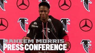 Raheem Morris reflects on Atlanta Falcons win over Tampa Bay Buccaneers | Press Conference