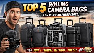 Top 5 Rolling Camera Bags for Videographers (2026) – Don’t Travel Without These!