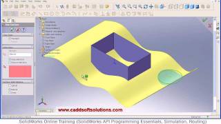 Solidworks Surface Trim Tutorial | Surface Modeling Tutorial