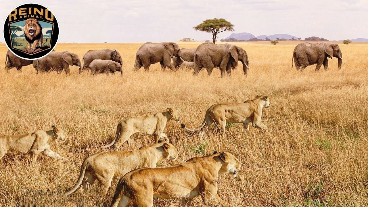 Elefantes Africanos - La Jornada de Supervivencia de los Gigantes 