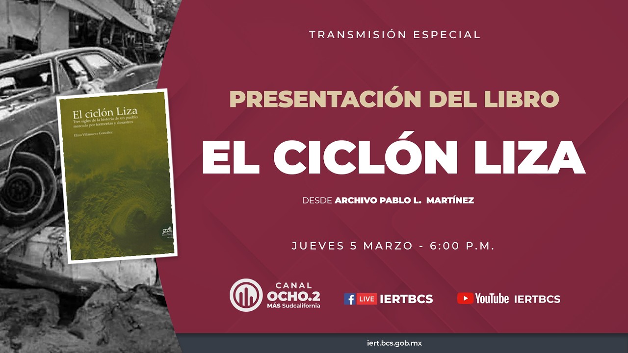 Presentación del libro “El ciclón Liza”. - 05 de marzo 2026.