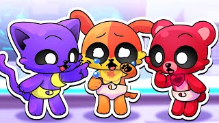 💜CATNAP vs Bobby BearHug❤ with DOGDAY🧡  | 🍼POPPY PLAYTIME CHAPTER3 Animation