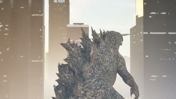 Godzilla vs Mothra : Unreal Engine5 #Godzilla