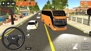 Euro coach bus simulator 🚌😭😱 newcoach bus simulator Android gameplay screenshot 3