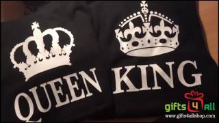 King and Queen hoodies for love couples