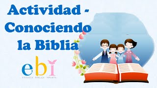 Actividad - Conociendo la Biblia
