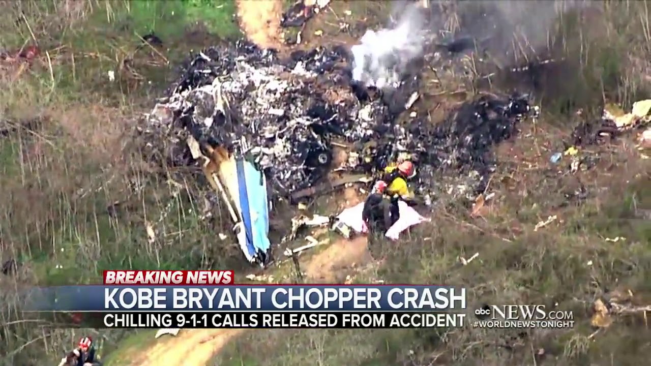 Police release 911 calls in deadly Kobe Bryant crash - YouTube