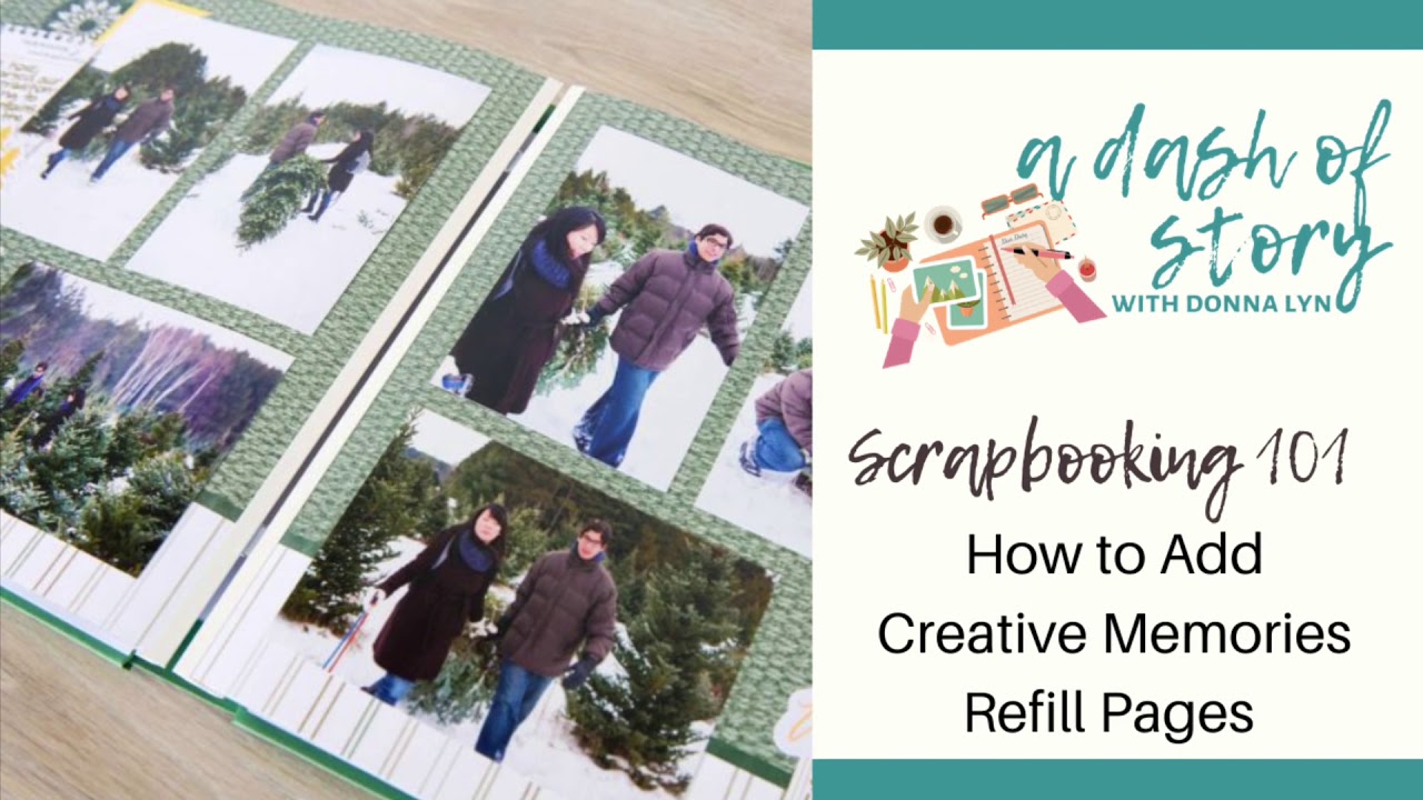 How to add Refill Pages to a Creative Memories Album 