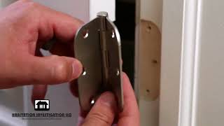 Habitation Investigation   Replace Door Hinges