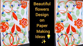 Beautiful flowers making ideas 💡 for beginners step by step