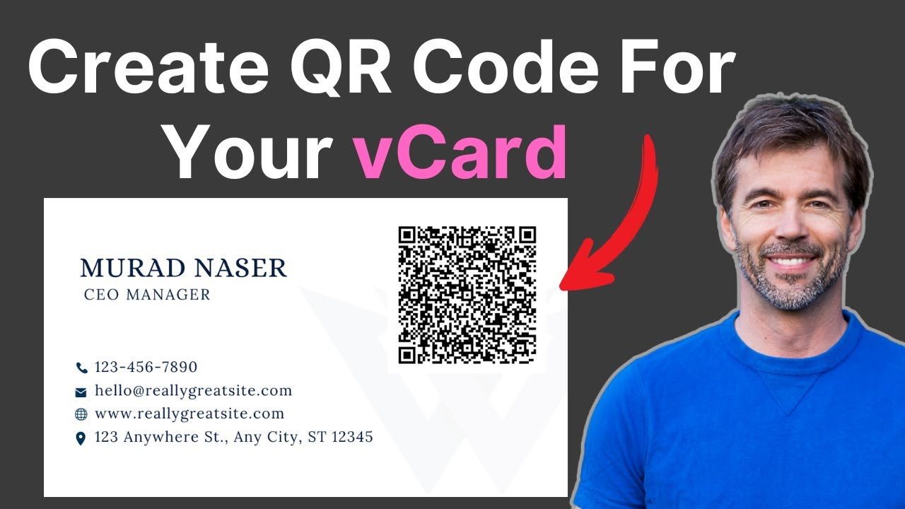 How to Make a QR Code for vCard 2025 – Quick & Easy Guide - YouTube