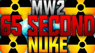 MW2: 65 SECOND NUKE w/ Vector on Skidrow!