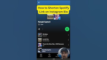 How to Shorten Spotify Link on Instagram Bio