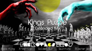 Bass King, X-Vertigo, Golden Sun, Quintino, Blasterjaxx - Kings Puzzle (TKBros Ext Mashup Rmx)