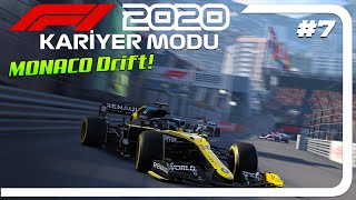 F1 TARİHİNE GEÇEN MONAKO YARIŞI! HAAS LİDER - F1 2020 Türkçe Kariyer Modu - Bölüm 7 -F1 2020 Kariyer