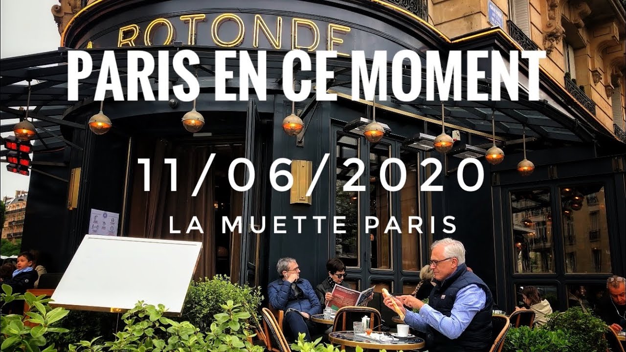 WALK IN PARIS (LA MUETTE PARIS) 11/06/2020 PARIS 4K