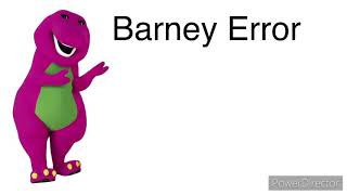 Barney Error 24