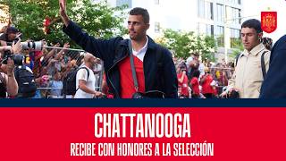 Chattanooga recibe con honores a la Selección | 🔴 SEFUTBOL