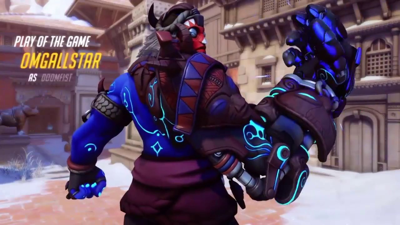 Legendary Skin Doomfist Gameplay!!!