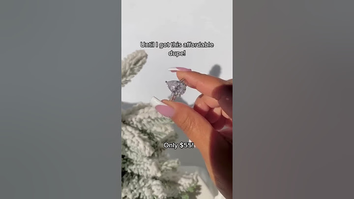 I used to wear my engagement ring like this in crowded places...💍