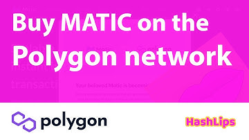 How to buy MATIC tokens on the Polygon network