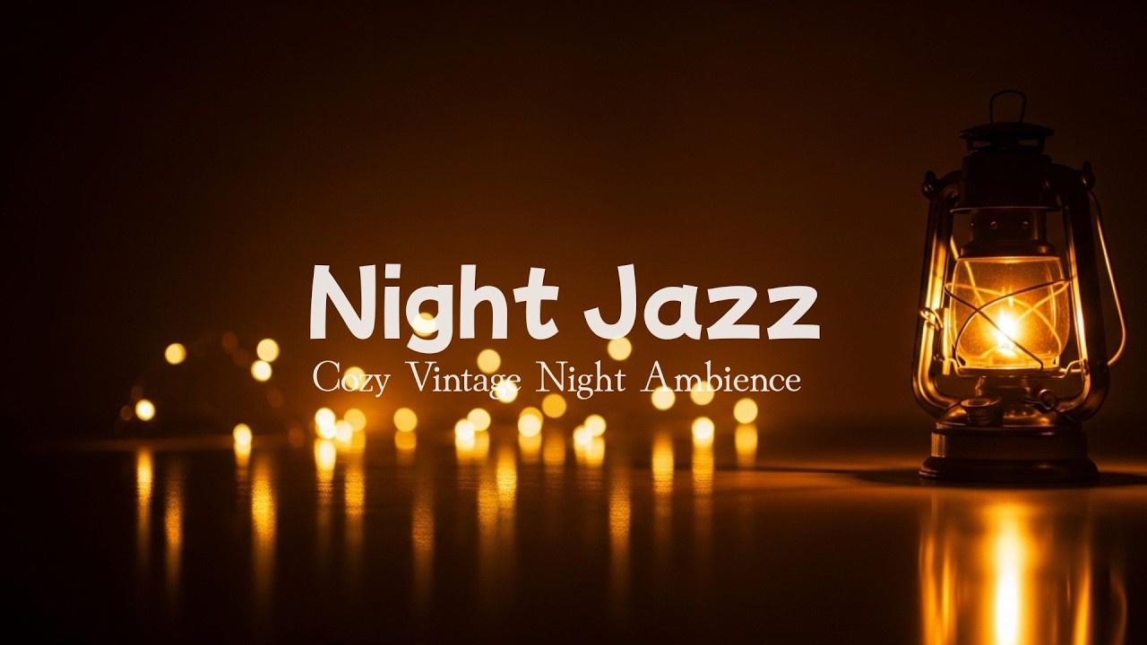 Night Jazz by the Lamp 🌙✨ | Smooth Late Night Jazz Ambience