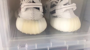 Front Drop Shoe Boxes from The Container Store