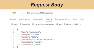 NodeJS REST API With PostgreSQL - JavaScript  EP16 - Extracting Request Body | BL EP86