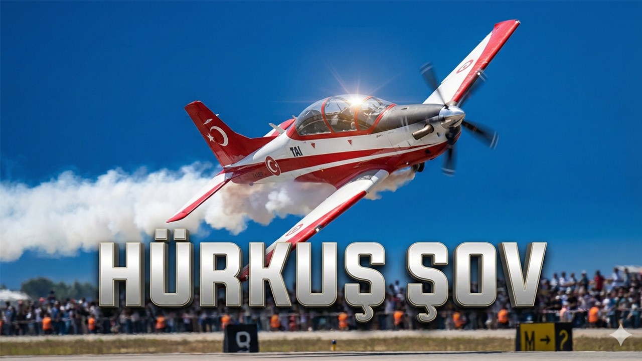 YERLİ VE MİLLİ HÜRKUŞ GÖRSEL ŞÖLENİ | TURKISH-MADE HÜRKUŞ AIRSHOW