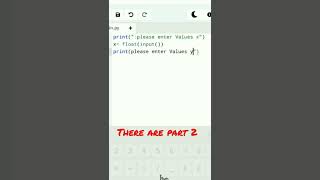 how to make a simple calculator with python #shorts