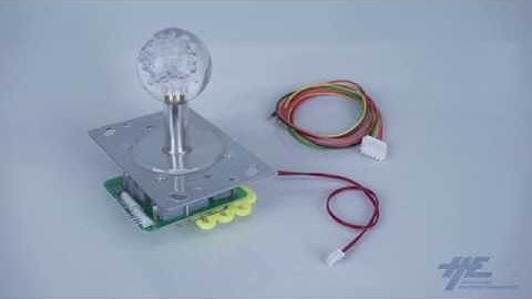 Add a Multi-coloured Illuminated Bubble Top Joystick to your Arcade Machine