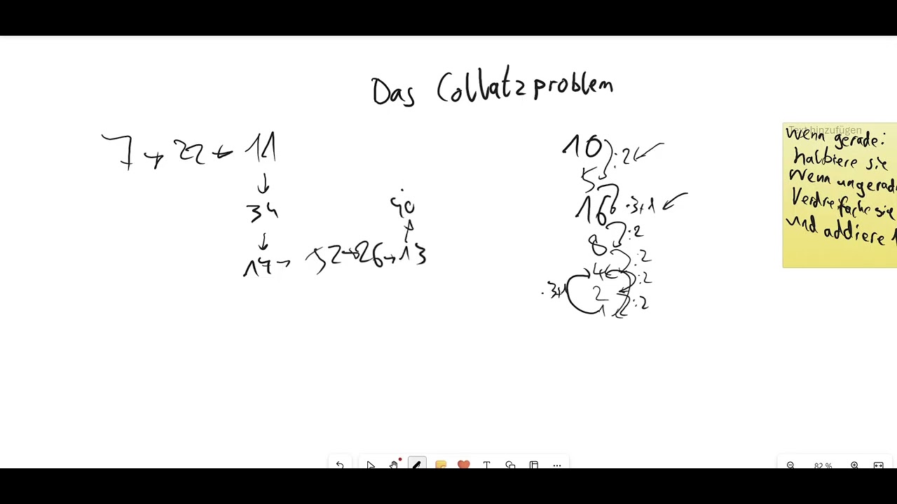 Die extrem spannende Collatz-Vermutung (Mit eigenen Python-Code!) - YouTube