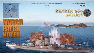 Ermahgerd! Perch Nerts Bayern Kraken 204 | World of Warships: Legends