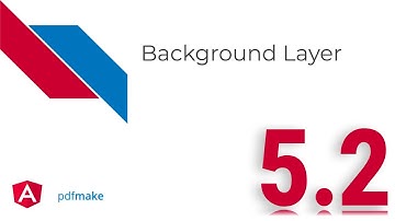 Generating and previewing PDF in Angular 10 - Background Layer