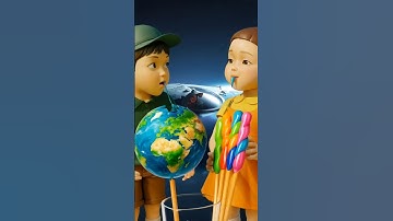 Squid Game AI Edible Candy Challenge ASMR #squidgame #ai #asmr