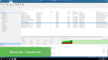 03. HPE NimbleStorage & Veeam - Bacukp Job Snapshot only