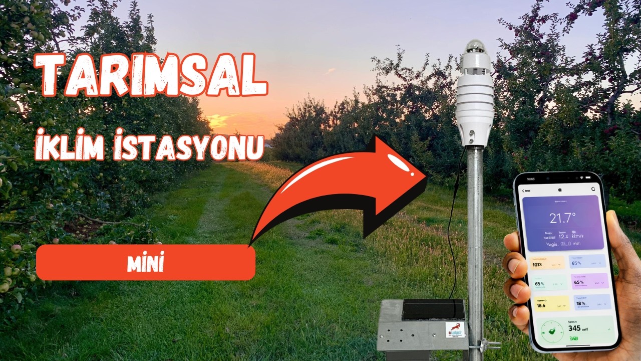 İklim İstasyonu Tarımsal Mini Kurulumu — Esular video