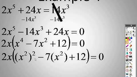 Algebra 2 6 4 Lesson Part 2 Factoring and Solving Polynomial Equations
