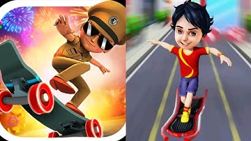 Little Singham Super Skater VS Shiva Skater Hero Game 2024 Gameplay Android, ios