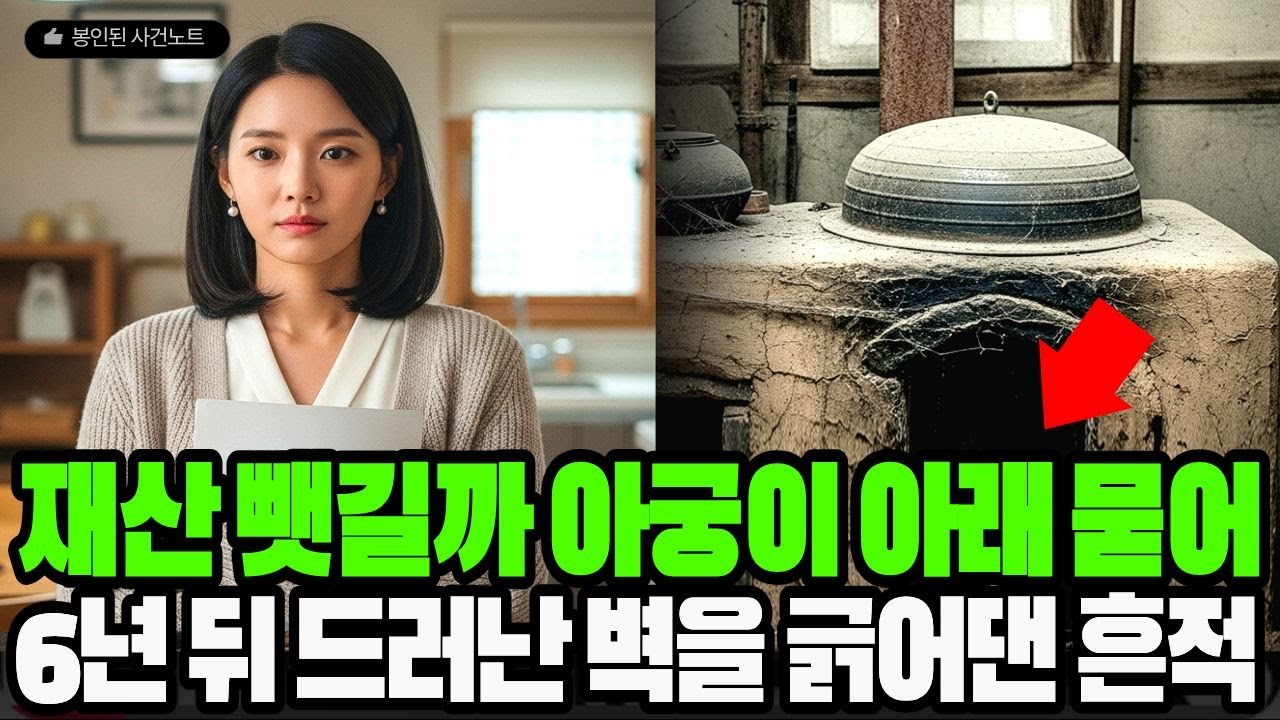 1995년, 상속을 앞둔 며느리의 실종... 6년간 불 꺼진 아궁이가 품었던 소름 돋는 진실