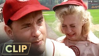 Famous A League Of Their Own (1992) | There's No Crying in Baseball | Tom Hanks, Madonna, Geena Davis Wealth