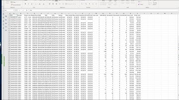 Weekly data pull from Vendor Central