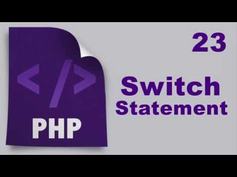 Php Tutorials in Urdu - 23 - Switch Statement